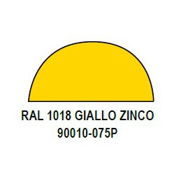 Ακρυλικό σπρέι βαφής ZINC YELLOW (Κίτρινο Ψευδαργύρου) RAL1018