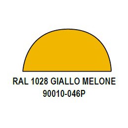 Ακρυλικό σπρέι βαφής MELON YELLOW (Κίτρινο Πεπονί) RAL 1028