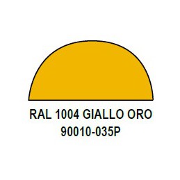 Ακρυλικό σπρέι βαφής GOLDEN YELLOW (Κίτρινο Χρυσό) RAL 1004