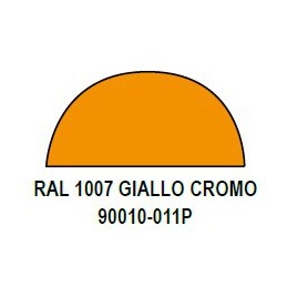 Ακρυλικό σπρέι βαφής CHROME YELLOW (Κίτρινο Χρωμίου) RAL 1007