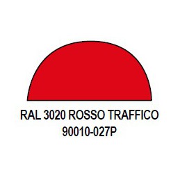Ακρυλικό σπρέι βαφής TRAFFIC RED (Κόκκινο Κυκλοφορίας) RAL 3020