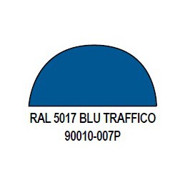 Ακρυλικό σπρέι βαφής TRAFFIC BLUE (Μπλέ Γυαλιστερό) RAL 5017