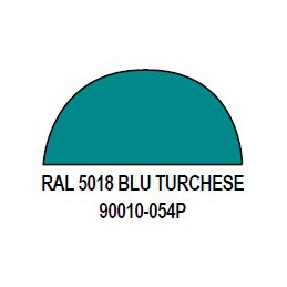 Ακρυλικό σπρέι βαφής TURQUOISE BLUE (Μπλέ Τουρκουάζ) RAL 5018