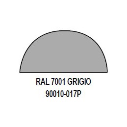 Ακρυλικό σπρέι βαφής SILVER GREY (Γκρι Ασημί) RAL 7001