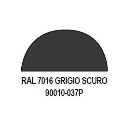 Ακρυλικό σπρέι βαφής DARK GREY (Γκρι Σκούρο) RAL 7016