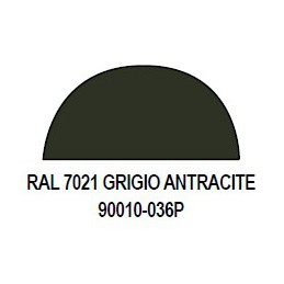 Ακρυλικό σπρέι βαφής BLACK GREY (Γκρι Μαύρο) RAL 7021