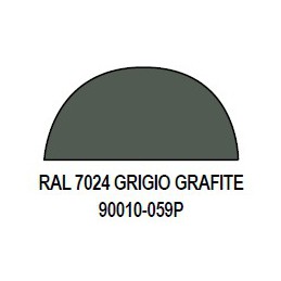 Ακρυλικό σπρέι βαφής GRAPHITE GREY (Γκρι Γραφίτη) RAL 7024
