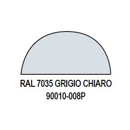 Ακρυλικό σπρέι βαφής LIGHT GREY (Γκρι Ανοιχτό) RAL 7035