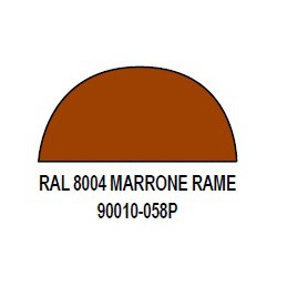 Ακρυλικό σπρέι βαφής COOPER BROWN (Καφέ του Χαλκού) RAL 8004