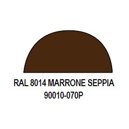 Ακρυλικό σπρέι βαφής SEPIA BROWN (Καφέ Σέπια) RAL 8014