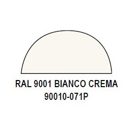 Ακρυλικό σπρέι βαφής CREAM WHITE (Μπέζ Κρεμ) RAL 9001