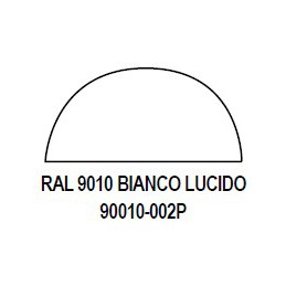 Ακρυλικό σπρέι βαφής WHITE (Λευκό Γυαλιστερό) RAL 9010