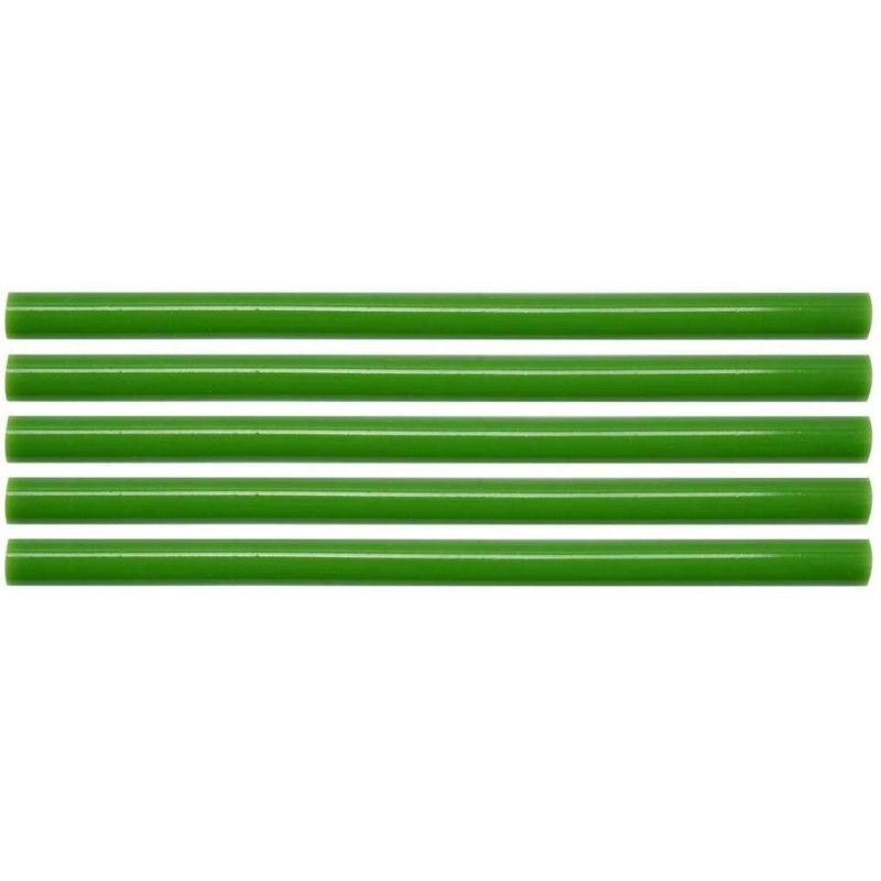 Σιλικόνες θερμής συγκόλλησης 11 x 200 mm πράσινο