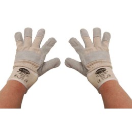 Γάντια εργασίας από μαλακό δέρμα Ν°10.5