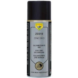 Σπρέι γαλβανίζματος χρώμα χρυσό ZINCORO 400 ml