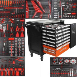 Εργαλειοφόρος 7 συρτάρια με 303 εργαλεία