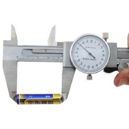 Παχύμετρο αναλογικό με ρολόι 150 mm