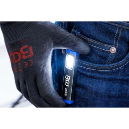 Φακός τσέπης επαναφορτιζόμενος COB LED 300 lumen