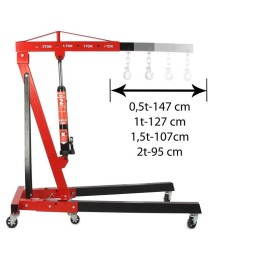 Γερανάκι ανύψωσης κινητήρων 2000 kg M-80405-1