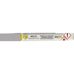 Μαρκαδόρος Marker Pen χρώματος Ασημί (silver) 10 ml