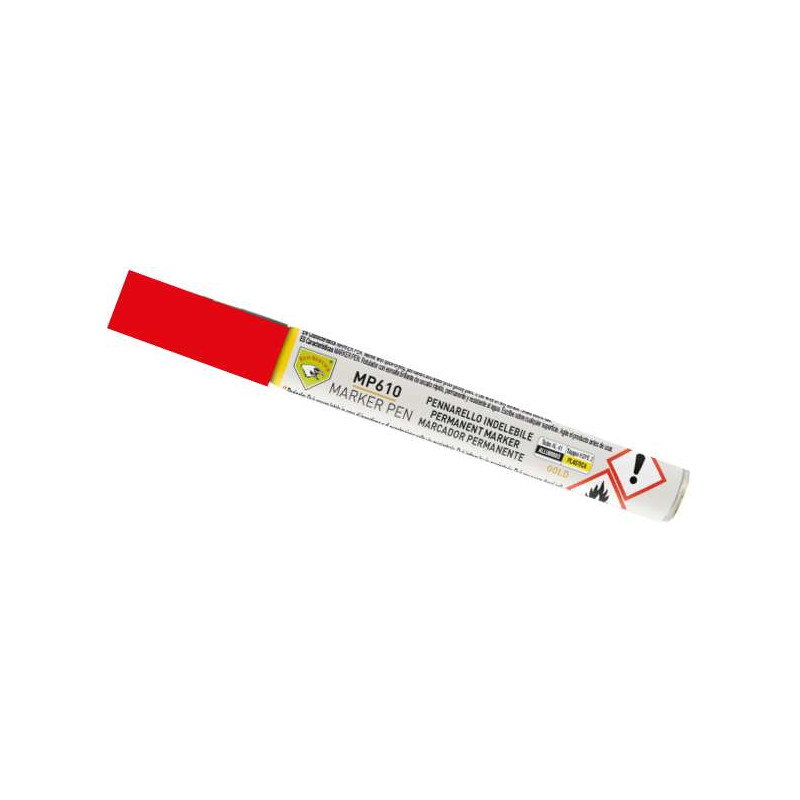 Μαρκαδόρος Marker Pen χρώματος Κόκκινο (red) 10 ml