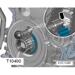 Εργαλείο κλειδώματος στροφάλου VAG 1.4, 1.6, 2.0 TDI